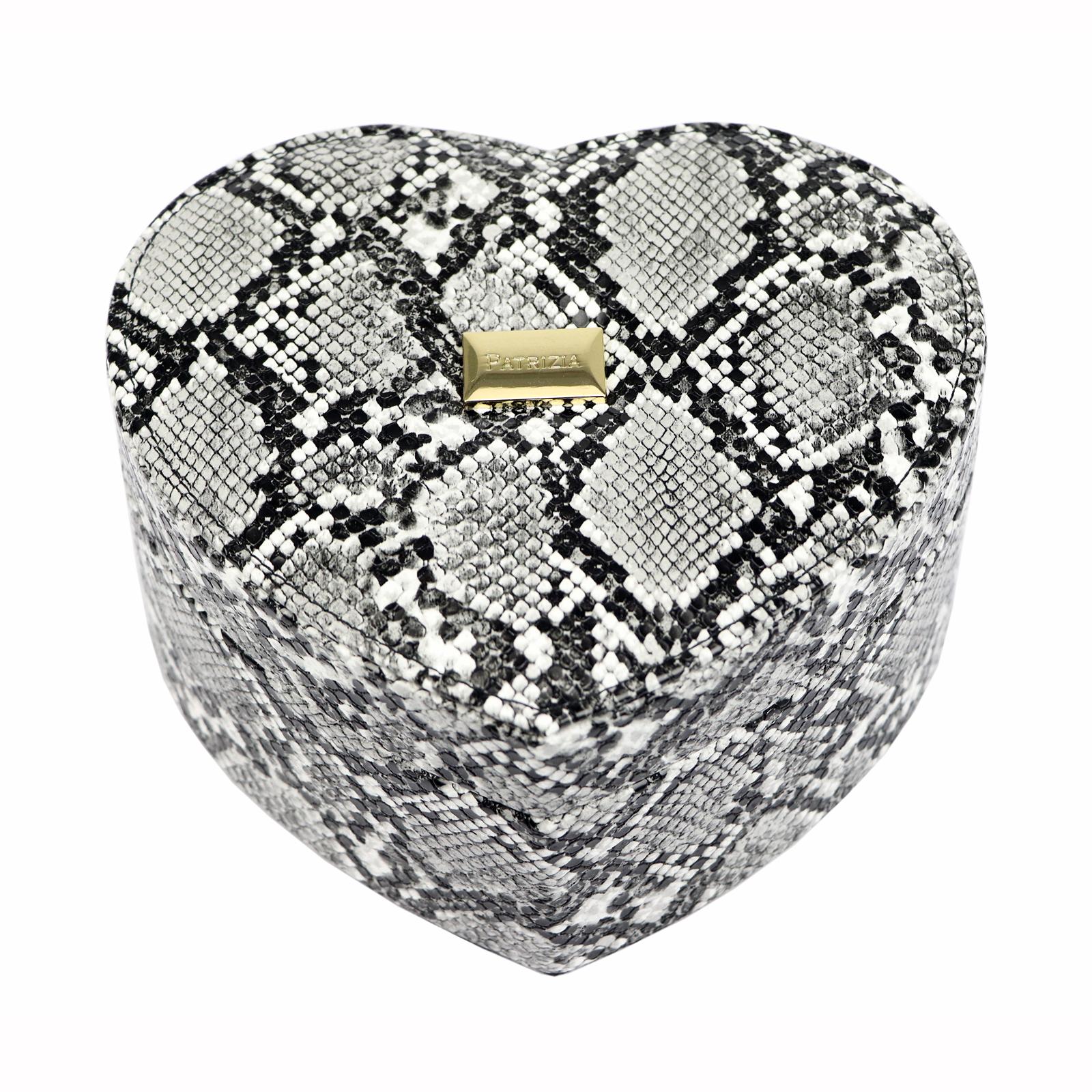 E-shop Praktická dámska šperkovnica v tvare srdca