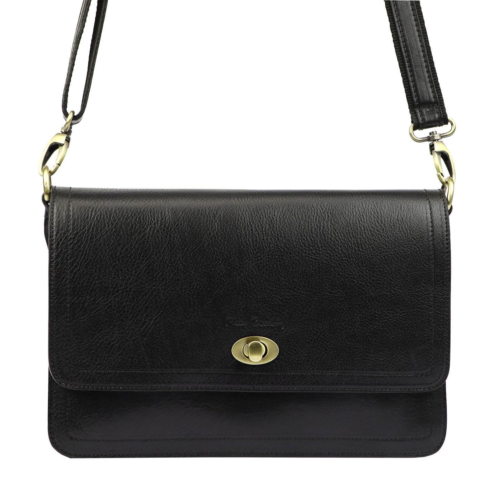 E-shop Luxusná kožená kabelka Pierre Cardin