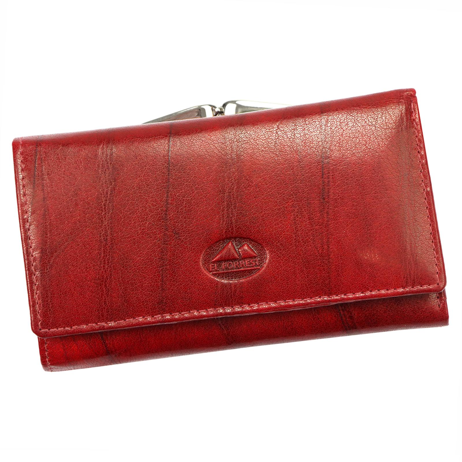 E-shop Červená dámska peňaženka EL FORREST