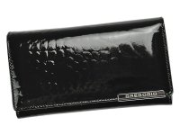 PORTFEL SKÓRZANY Gregorio BC-114 w kolorze czarny