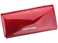 PORTFEL SKÓRZANY Gregorio SH-106 w kolorze czerwony